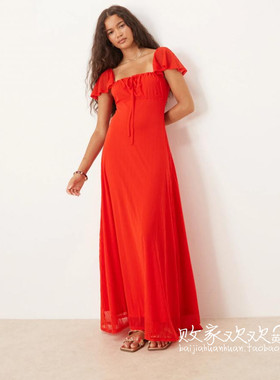 英国代购正品07.02 2025潮流导向 女装新款 设计长款百搭连衣裙