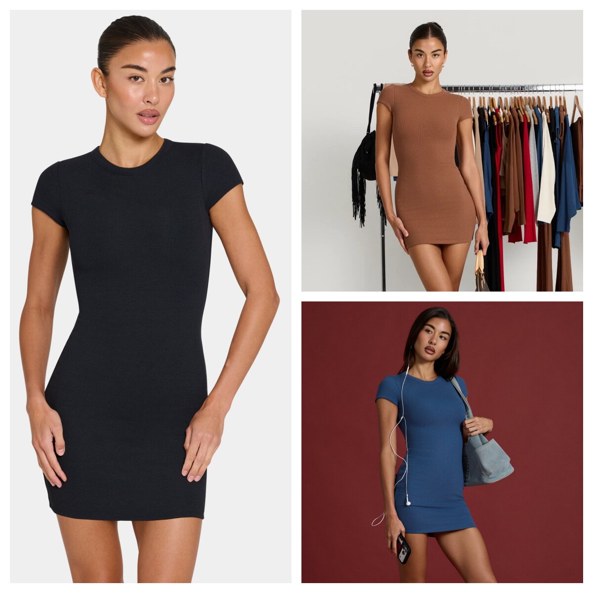 英国代购正品09.08 名品ohpolly 女装新款 短袖迷笛修身连衣裙