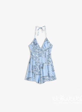 英国代购正品08.15 2025潮流导向 女装新款 吊带短款百搭连衣裤