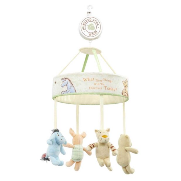 英国代购正品04.18 Winnie The Pooh Hundred小熊维尼婴儿床摇铃