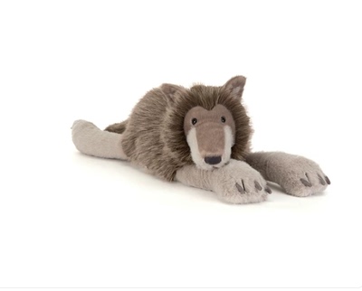 国内现货秒！10.12 Jellycat乌尔力希狼毛绒玩偶2026圣诞节新品
