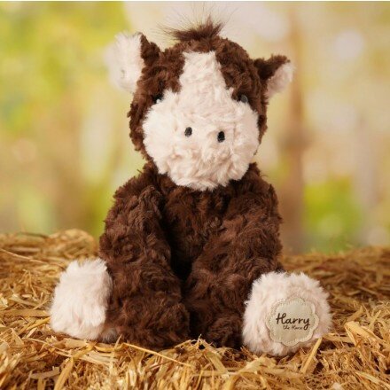 英国代购正品07.24 Harry Plush Sitting Horse 哈利坐式毛绒马