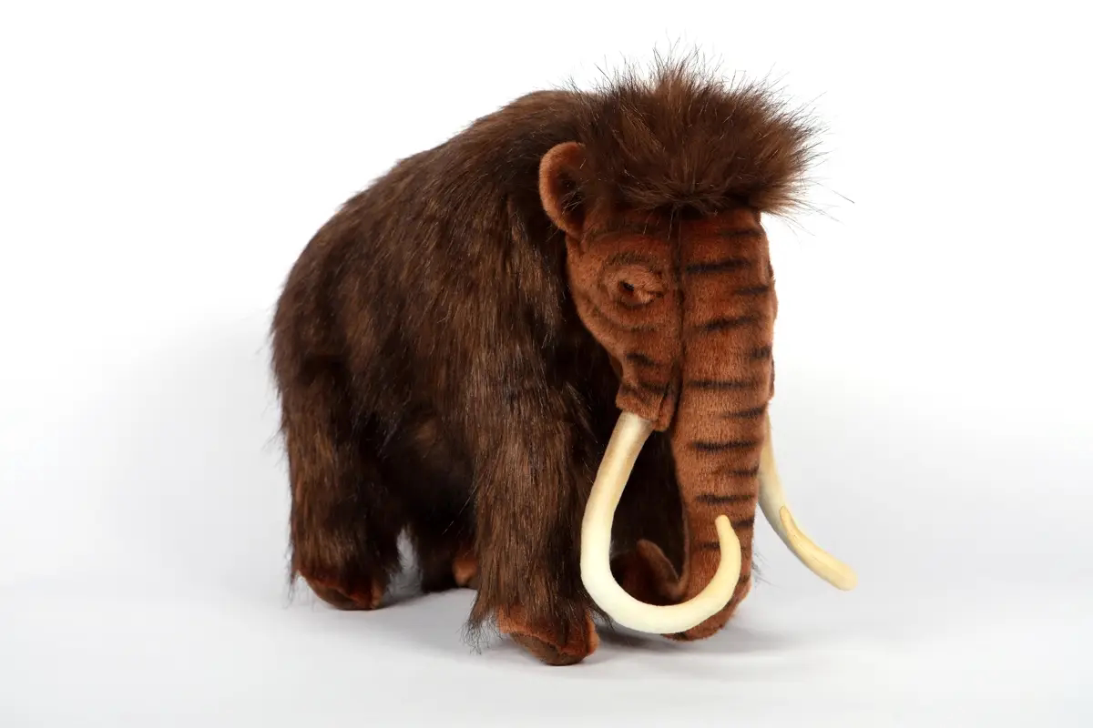 英国代购正品 08.08 Hansa 4659 Mammot 站立猛犸象 仿真毛绒玩偶