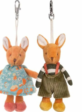 英国代购正品06.15 bukowski bears Helga Keyring 驯鹿钥匙扣