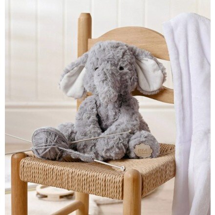 英国代购正品07.24 Ethel the Grey Elephant 灰象艾塞尔毛绒玩偶