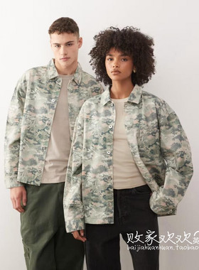 英国代购正品10.06 2025潮流导向 女装新款 翻领印花长袖舒适衬衫