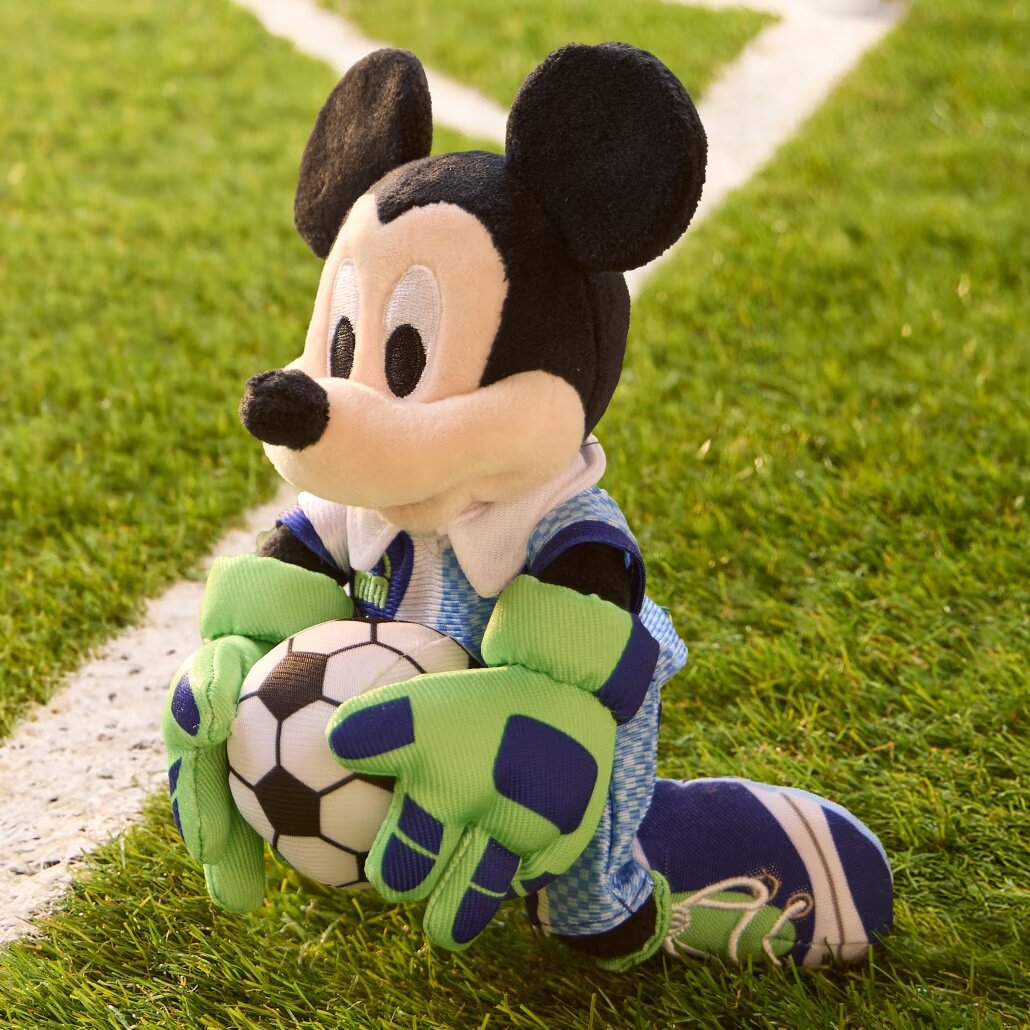 英国代购正品07.18 Disney迪士尼 Mickey Mouse米奇足球迷你豆袋