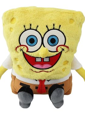 英国代购正品12.31 Warmies SpongeBob SquarePants 海绵宝宝玩偶