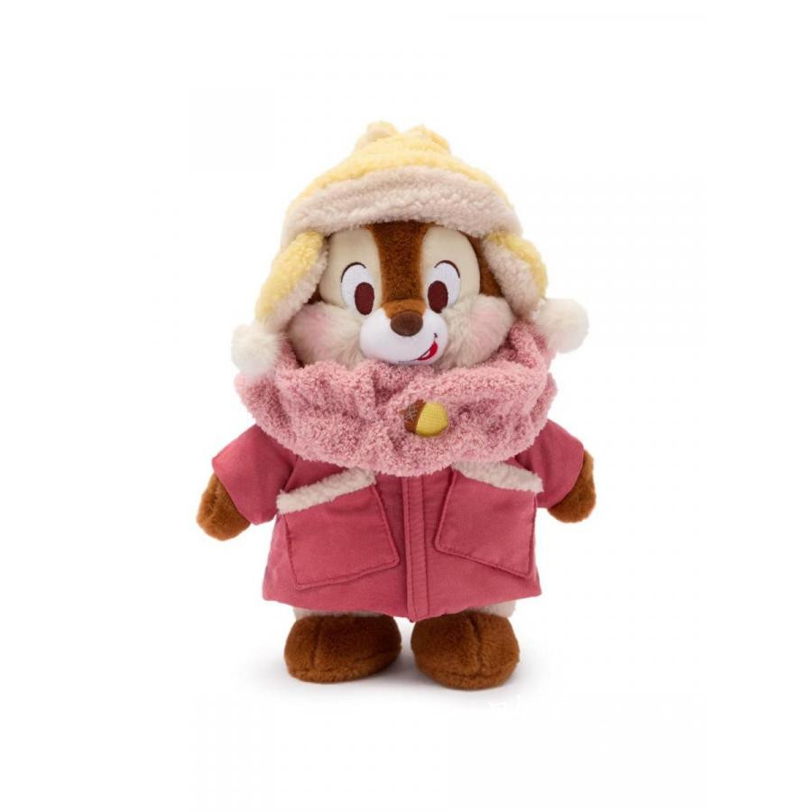 英国代购正品11.25 Disney Store Japan Chip 冬季奇奇蒂蒂 玩偶
