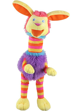 英国代购正品12.30 Stompy Rabbit Puppet 踩踏兔子木偶 毛绒玩偶