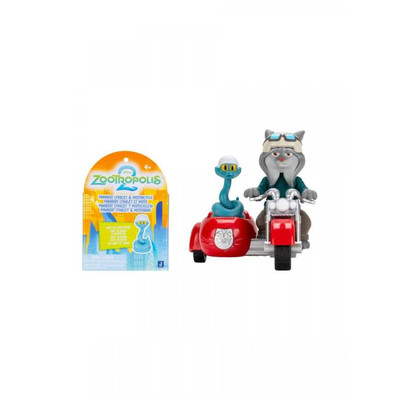 英国正品代购 01.20 Disney Jazwares 疯狂动物城2 摩托车玩具