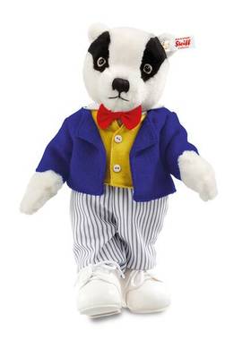 英国代购正品06.05 Bill Badger by Steiff 比尔·雷德 毛绒玩偶