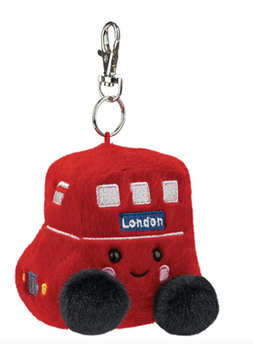 英国代购正品01.15 Palm Pals Bertie Red Bus 红色巴士钥匙扣