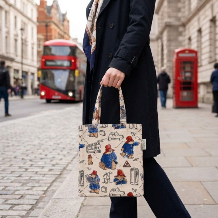 英国代购正品08.27 Paddington Bear 帕丁顿熊迷你修身托特包