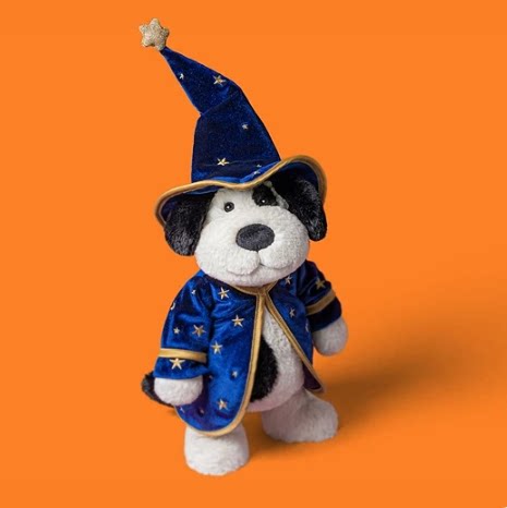 英国代购正品08.11 Jellycat拉弗荻小狗巫师装玩偶2026万圣节新品