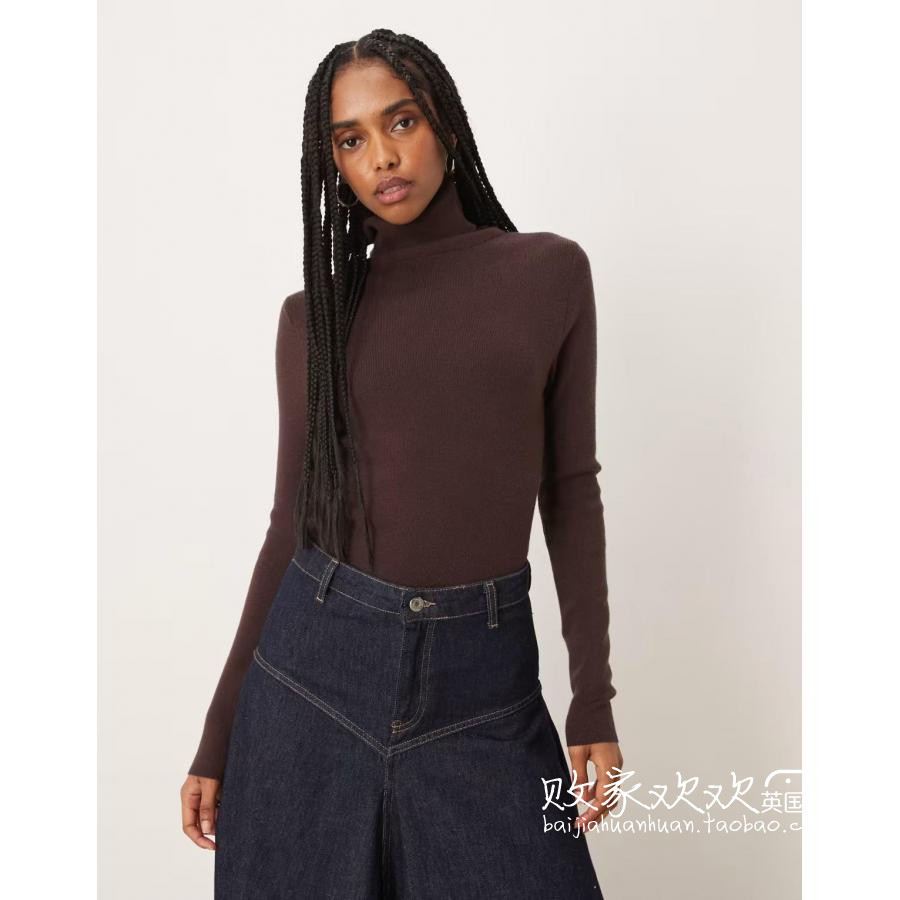 英国代购正品12.06 2025潮流导向 女装新款 时尚长袖舒适打底衫