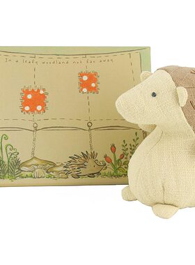 英国代购正品04.04  Nutshell Toys Cuddles 刺猬抱抱帐篷礼盒