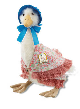 英国代购正品06.10 Steiff Jemima Puddle-Duck™ 鸭妈妈 玩偶