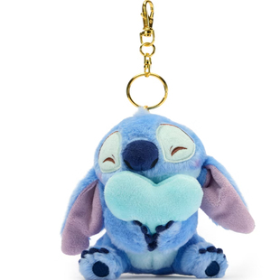 Disney 12.24 Store Japan 钥匙扣 英国代购 Stitch史迪奇爱心 正品