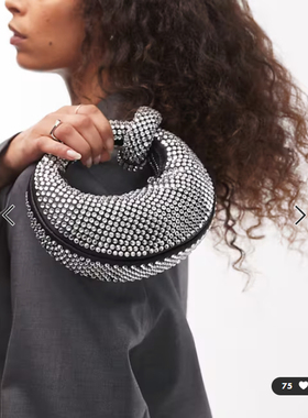 英国代购正品01.15 2026潮流导向 女包新款 闪钻迷你设计手提包