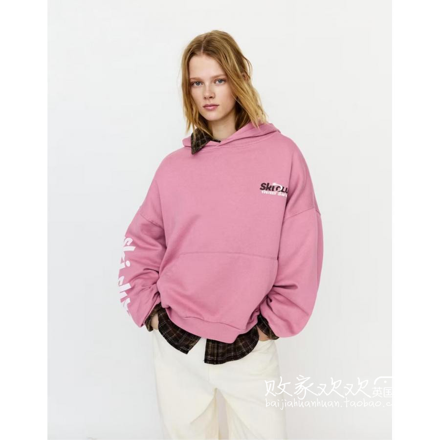 英国代购正品11.27 2025潮流导向 女装新款 休闲连帽长袖舒适卫衣