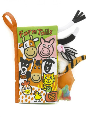英国代购正品01.22 jellycat Farm Tails Book 动物园 书