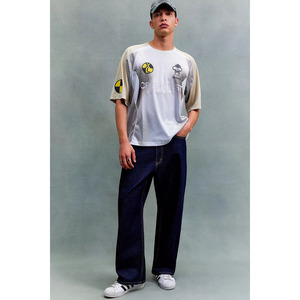 英国代购正品05.05 名品UO 男装新款 潮牌XLARGE 团队短袖T恤