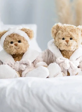 英国代购正品06.15 bukowski bears Mrs Bukowski 浴巾泰迪熊