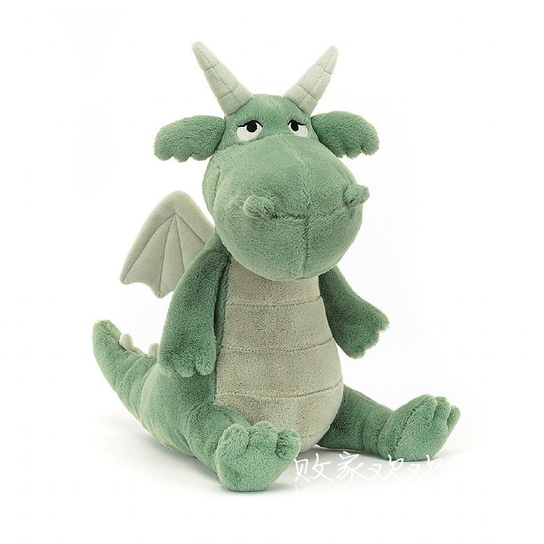 Dragon亚顿龙毛绒玩偶