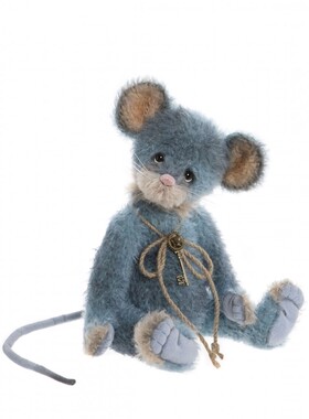 英国代购正品04.23 Charlie Bears查理熊 Comfrey可爱老鼠