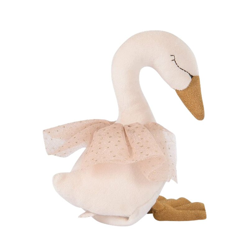 英国代购正品05.15 Moulin Roty Musical Swan 音乐天鹅软玩具