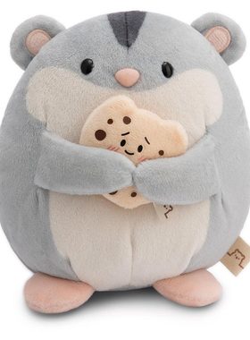 英国代购正品12.28 mymochi Shai Hamster with Cookie仓鼠与饼干