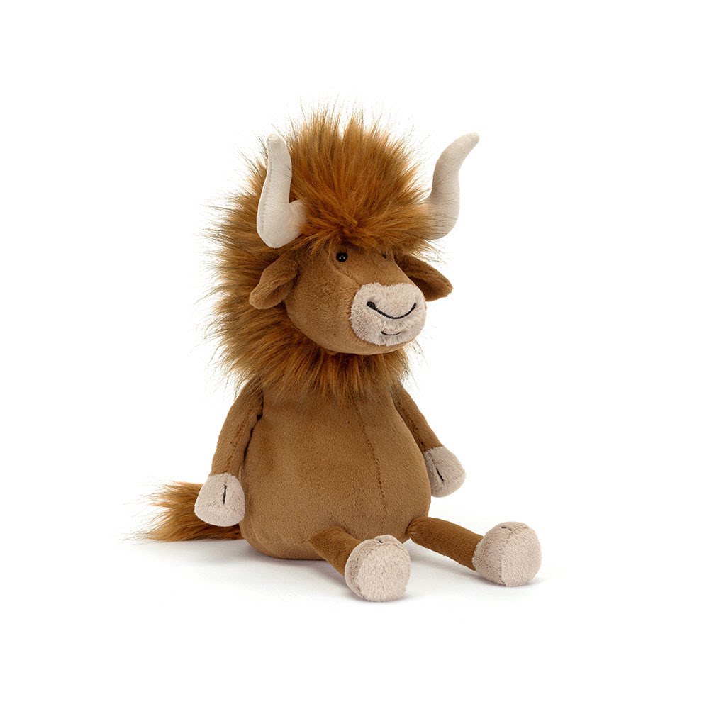 英国代购正品09.22 Jellycat新款雷蒙公牛安抚毛绒玩具玩偶公仔