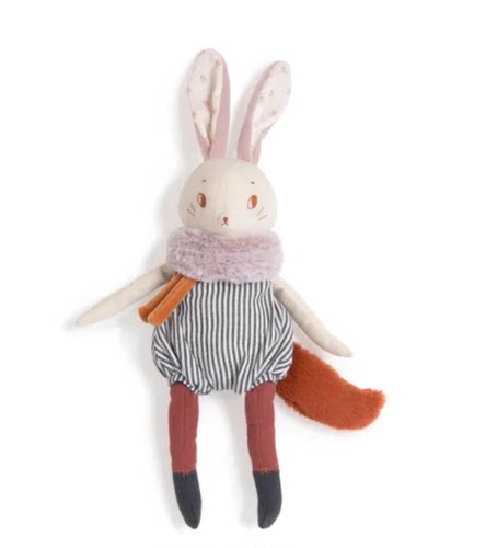 雨后的大兔子毛绒玩偶礼物