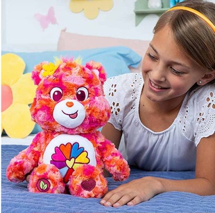 Care Bears 爱心小熊 正品 玩偶 Bear 12.22 Power 英国代购 Flower