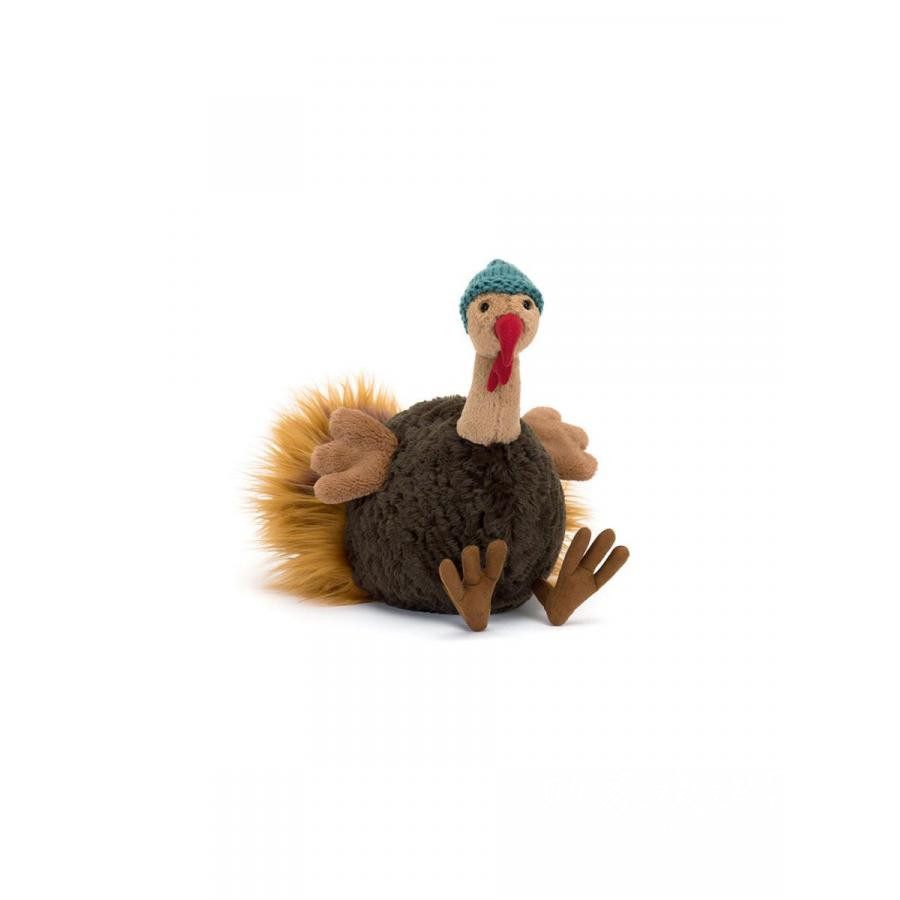 国内现货秒！09.02  jellycat Theo Turkey 里奥火鸡 毛绒玩偶
