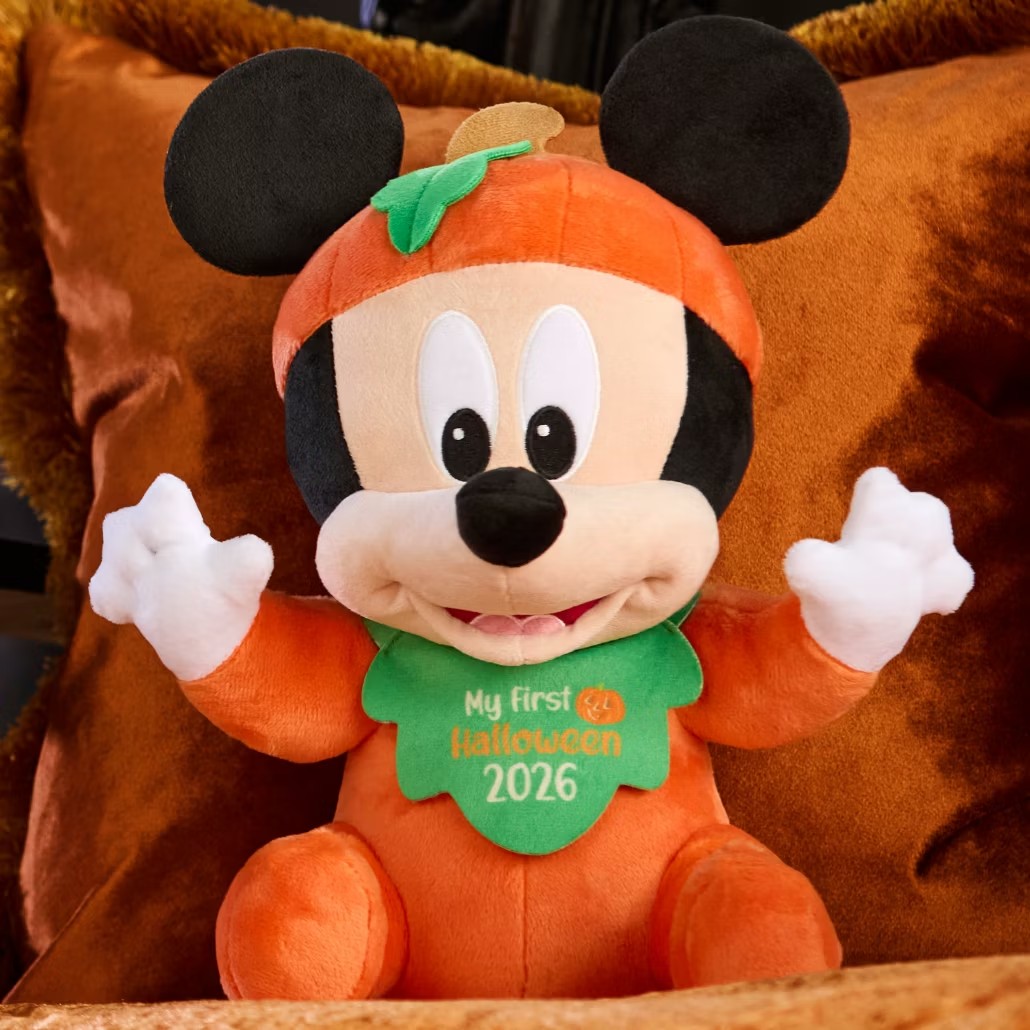 英国代购正品07.30 Disney迪士尼 Mickey Mouse 万圣节米老鼠玩偶