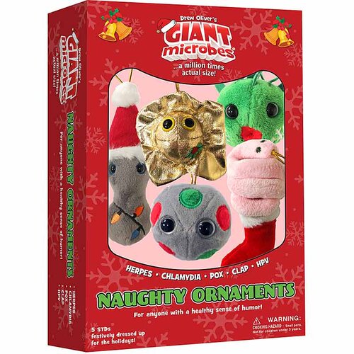 英国代购正品07.13Naughty Christmas Ornaments调皮圣诞装饰礼盒