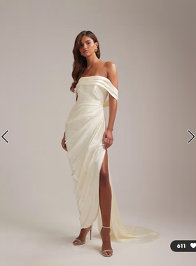 英国代购正品01.22 2026潮流导向 女装新款 设计长款礼服连衣裙