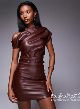 英国代购正品07.02 2025潮流导向 女装新款 设计迷笛修身连衣裙