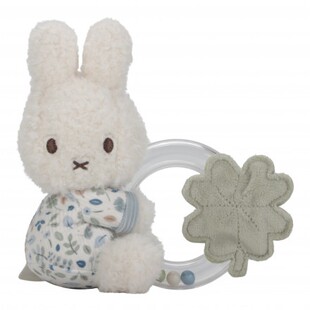 英国代购正品02.26 Miffy x Little Dutch 碎花米菲兔摇铃玩偶