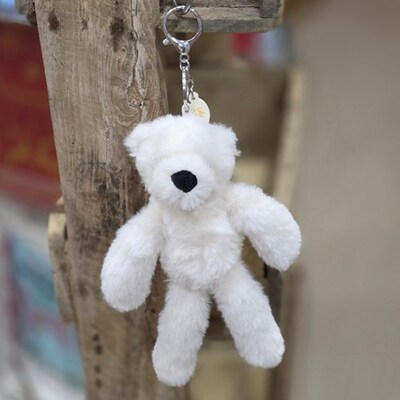 英国代购正品04.28 Lola  Plush Cream Teddy Bear泰迪熊钥匙圈