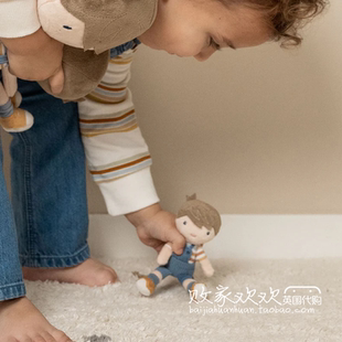 英国代购正品06.20 Little Dutch Cuddle Doll - Jim拥抱娃娃吉姆