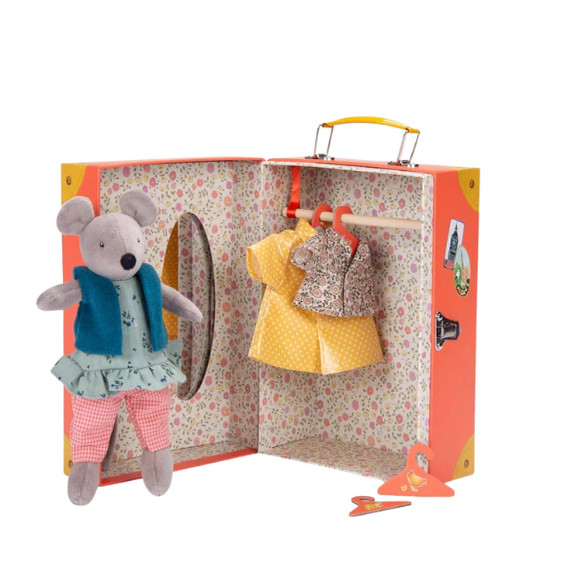 英国代购正品08.27 Little Wardrobe Suitcase 小衣柜手提箱