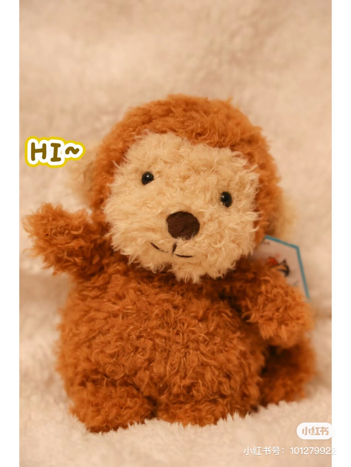 国内现货秒！02.10  jellycat Little Monkey 小猴子毛绒玩偶送礼