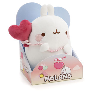 MOLANG 12.23 with Heart 兔子与心形气球 英国代购 Balloon 正品