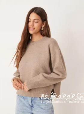英国代购正品07.08 2025潮流导向 女装新款 休闲长袖针织舒适毛衣