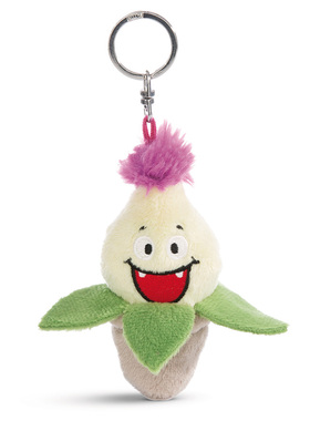 英国代购正品12.24 Funny Flowers Willibald Aloe芦荟植物钥匙扣