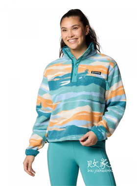 英国代购正品02.15 名品NEXT 女装新款 休闲印花抓绒长袖运动衫