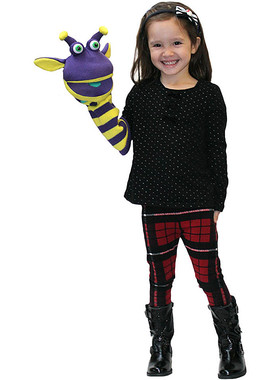 英国代购正品12.30 Sockettes Rupert Puppet 插座鲁珀特木偶玩偶